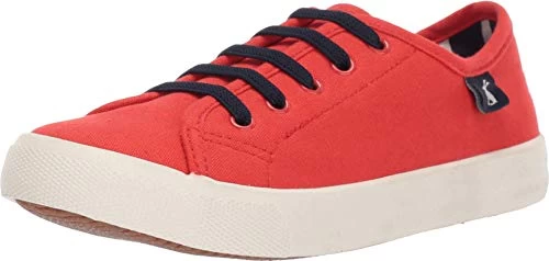 Joules Canvas Kids Lace Up Trainers 3 Joules Canvas Kids Lace Up Trainers