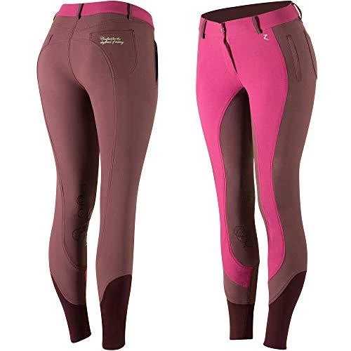 Horze Kiana Women's Knee Patch Breeches 13 Horze Kiana Women's Knee Patch Breeches - Image 11