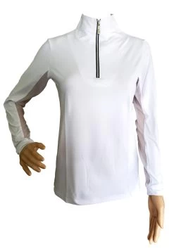 Tailored Sportsman Women's Icefil Zip Top Long Sleeve Shirt -Equestrian Clothing Store ArWZsl