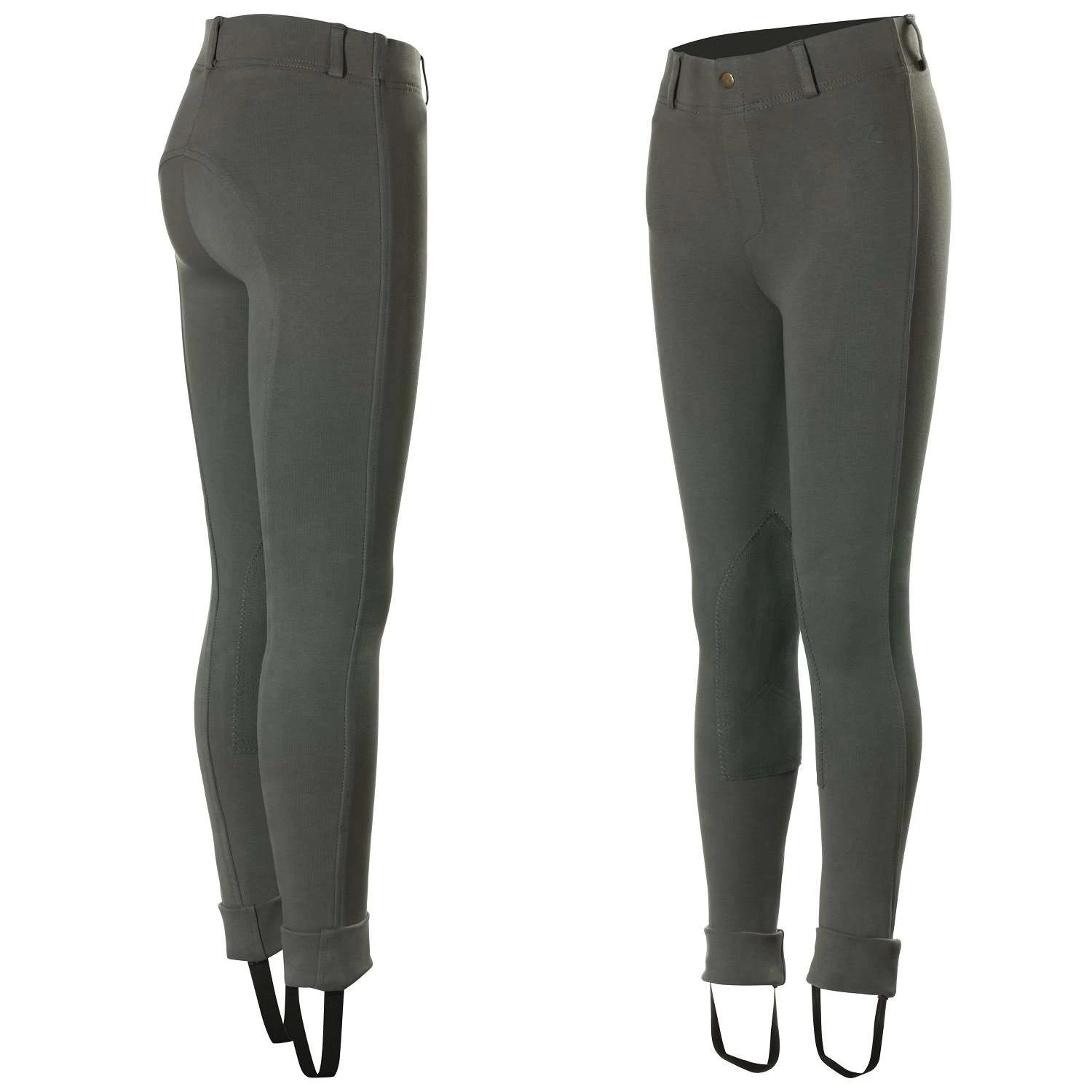 Horze Nora Kids Pull-On Knee Patch Jods 4 Horze Nora Kids Pull-On Knee Patch Jods - Image 2