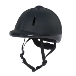Dublin Opal Helmet -Equestrian Clothing Store BlackOpalHelmetLeftangle