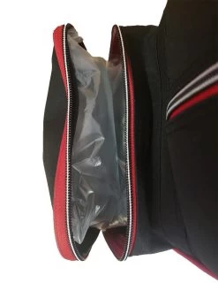 One Stop Equine Shop Long Boot Bag -Equestrian Clothing Store Bootbagsidepocopen1000