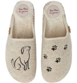Toni Pons Mysen Faux Fur Lined Espadrille Slipper Dog 22 Toni Pons Mysen Faux Fur Lined Espadrille Slipper Dog -Equestrian Clothing Store DogEcru1