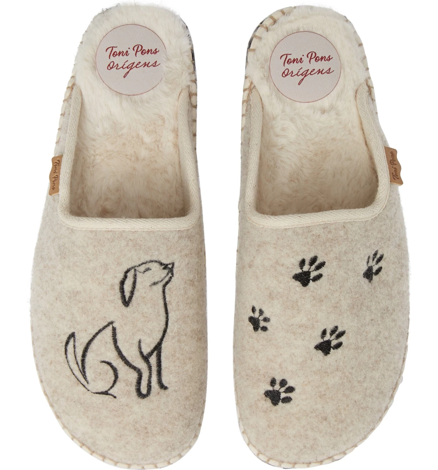 Toni Pons Mysen Faux Fur Lined Espadrille Slipper Dog 8 Toni Pons Mysen Faux Fur Lined Espadrille Slipper Dog - Image 6