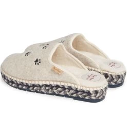 Toni Pons Mysen Faux Fur Lined Espadrille Slipper Dog 24 Toni Pons Mysen Faux Fur Lined Espadrille Slipper Dog -Equestrian Clothing Store DogEcru3