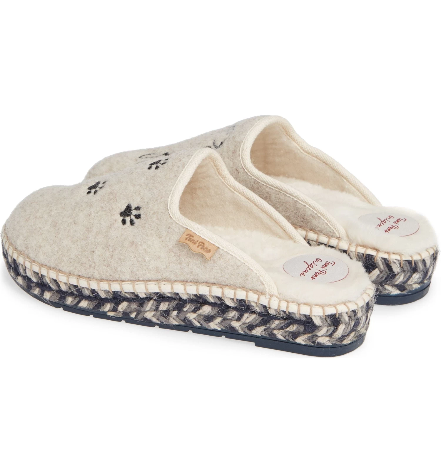Toni Pons Mysen Faux Fur Lined Espadrille Slipper Dog 10 Toni Pons Mysen Faux Fur Lined Espadrille Slipper Dog - Image 8