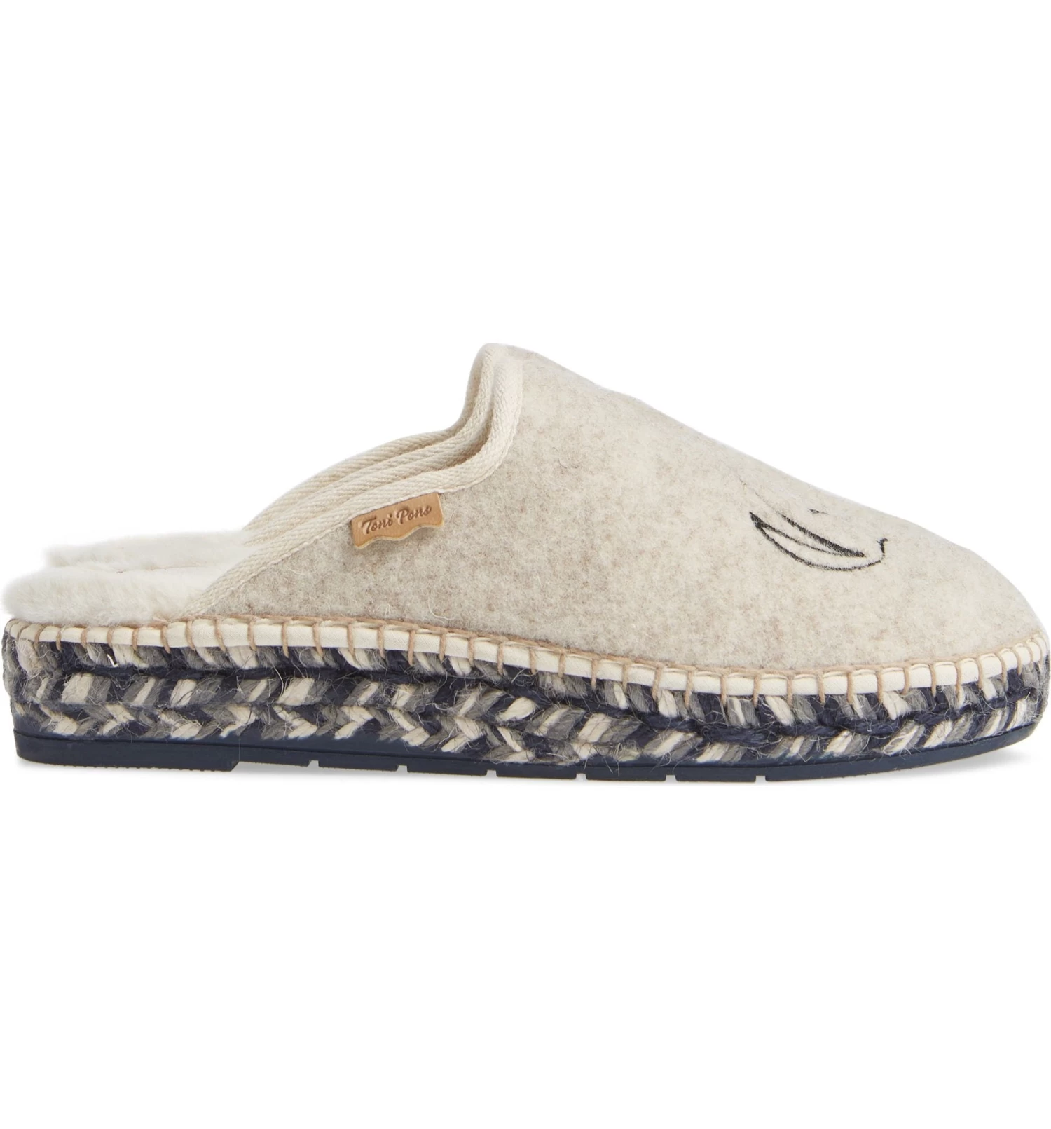 Toni Pons Mysen Faux Fur Lined Espadrille Slipper Dog 11 Toni Pons Mysen Faux Fur Lined Espadrille Slipper Dog - Image 9