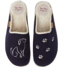 Toni Pons Mysen Faux Fur Lined Espadrille Slipper Dog 27 Toni Pons Mysen Faux Fur Lined Espadrille Slipper Dog -Equestrian Clothing Store DogNavy1