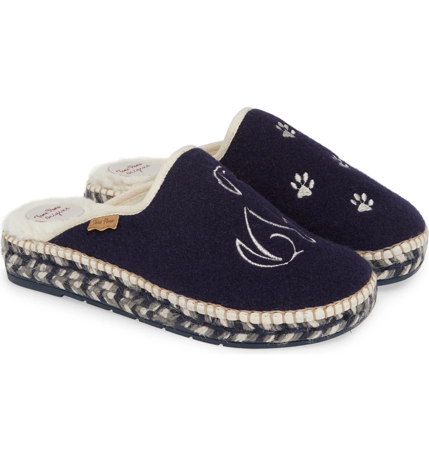 Toni Pons Mysen Faux Fur Lined Espadrille Slipper Dog 14 Toni Pons Mysen Faux Fur Lined Espadrille Slipper Dog - Image 12