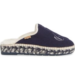 Toni Pons Mysen Faux Fur Lined Espadrille Slipper Dog 30 Toni Pons Mysen Faux Fur Lined Espadrille Slipper Dog -Equestrian Clothing Store DogNavy4