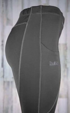 BasEQ Georgia Women's Pull-On Clarino Knee Patch Riding Tights 34 BasEQ Georgia Women's Pull-On Clarino Knee Patch Riding Tights -Equestrian Clothing Store EY0ia6