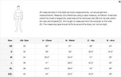 Finn-Tack Pro T-Shirt -Equestrian Clothing Store FINNTACKFinntackMensProT ShirtSizingChart