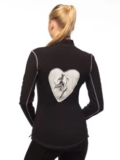 Goode Rider Long Sleeve Shirt 13 Goode Rider Long Sleeve Shirt -Equestrian Clothing Store GoodeRiderShirtBlackBack