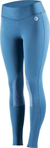 Horze Active Women's Knee Patch Winter Tights 5 Horze Active Women's Knee Patch Winter Tights - Image 3