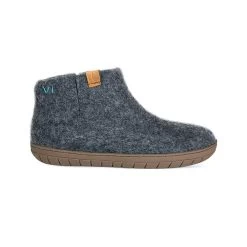 Baabushka Bootie With Rubber Sole And Arch Support