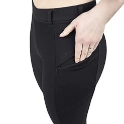 Irideon Ladies Black Thermasoft Full Seat Breeches W/ Zip Pockets -Equestrian Clothing Store IrideonWomen sThermasoftFullSeatBreechBlack 4