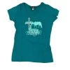 Genuine Ranch Women's Green Cross Tee -Equestrian Clothing Store LffX8X
