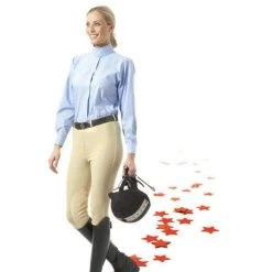 EquiStar Ladies Pull-On Knee Patch Breeches