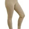 BasEQ Michelle Women's Horse Riding Pull On Suede Low Rise Knee Patch Breeches 1 BasEQ Michelle Women's Horse Riding Pull On Suede Low Rise Knee Patch Breeches -Equestrian Clothing Store SDxmEG
