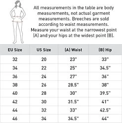 Horze Active Women's Knee Patch Winter Tights 27 Horze Active Women's Knee Patch Winter Tights -Equestrian Clothing Store SizingChart HorzeWomensActiveWinterKneePatchTights e2315652 d9ce 4037 a443 d73bc148c1ba