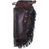 Tough 1 Faux Leather Chinks - Floral Tooled Yoke 2 Tough 1 Faux Leather Chinks - Floral Tooled Yoke -Equestrian Clothing Store TE025900 574948