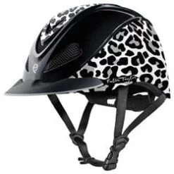 Troxel Fall Taylor Helmet -Equestrian Clothing Store TroxelFallonTaylorHelmetSnowLeopard