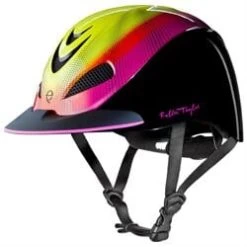 Troxel Fall Taylor Helmet -Equestrian Clothing Store TroxelFallonTaylorNeonFlare