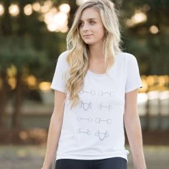 Irideon Women's Bits Swing Tee -Equestrian Clothing Store Unm0G7 4819ddeb 5157 4b58 8197 6a81d864869a