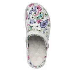 Joybees Women's Varsity Clog -Equestrian Clothing Store VarsityPaisley 3