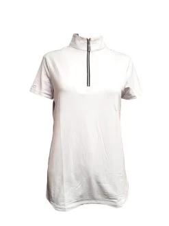 Tailored Sportsman Women's Icefil Zip Top Short Sleeve Shirt -Equestrian Clothing Store VlINNQ