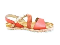 Wanda Panda Ladies Nery Sandal-Coral & Tierra -Equestrian Clothing Store WandaPandaNeryNapaCoral a8eefe71 1500 4fa0 922d 0f14a37c5909