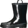 Western Chief Kids Waterproof Rubber Classic Rain Boot With Pull Handles- Black 12, Navy 11, 12, 13, 1, 2, 3