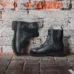 BasEQ Ivy Children's Synthetic Zip-Up Riding Paddock Boots -Equestrian Clothing Store Z8LyeL 8682ee3b 0337 416f 9f59 59bb4d5a4d57