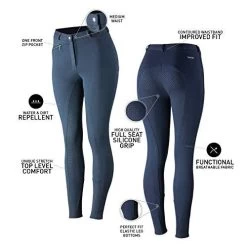 Horze Women's Active Full Seat Breeches - Silicone Grip 21 Horze Women's Active Full Seat Breeches - Silicone Grip -Equestrian Clothing Store a04361eb d6b2 45c9 b040 1bc43f9b254d