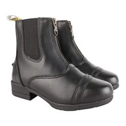 Shires Moretta Rosetta Leather Paddock Boots Childs