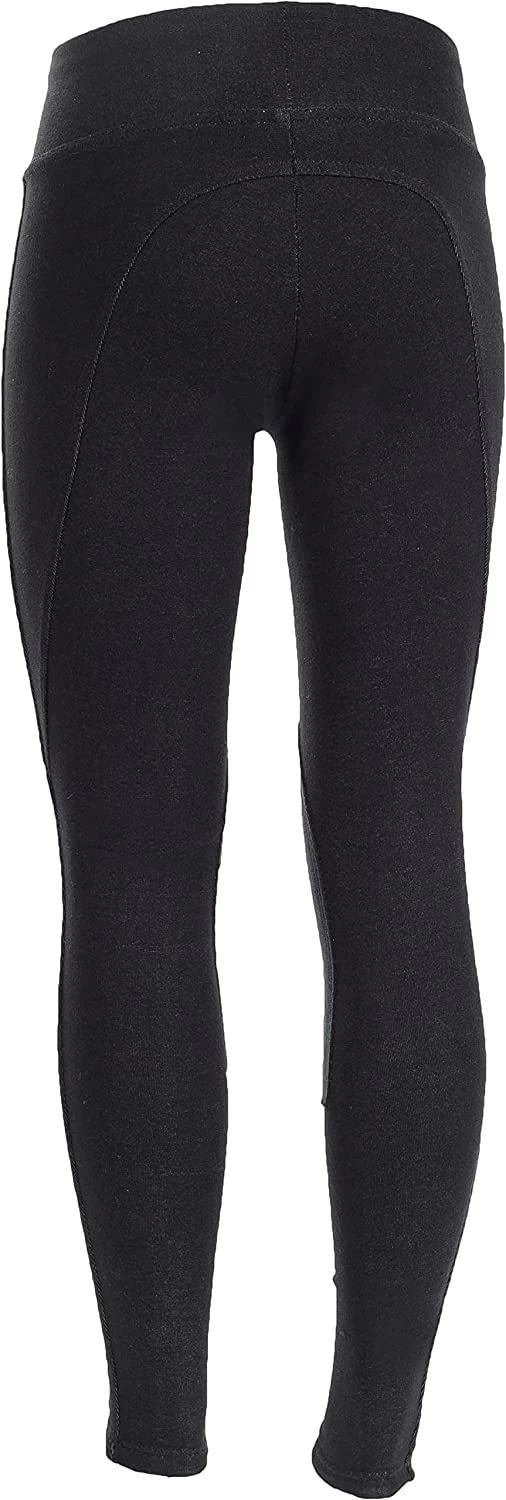 Horze Spirit Kids Active Knee Patch Tights 5 Horze Spirit Kids Active Knee Patch Tights - Image 3