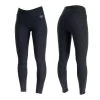 Horze Active Women's Knee Patch Winter Tights -Equestrian Clothing Store active winter black