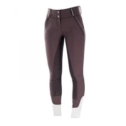 HORZE Girls Crescendo Celine Full Seat Breech Dark Brown Small
