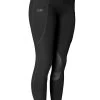 BasEQ Georgia Women's Pull-On Clarino Knee Patch Riding Tights 2 BasEQ Georgia Women's Pull-On Clarino Knee Patch Riding Tights -Equestrian Clothing Store bL2EyX