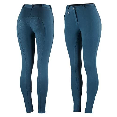 Horze Women's Active Full Seat Breeches - Silicone Grip 9 Horze Women's Active Full Seat Breeches - Silicone Grip - Image 7