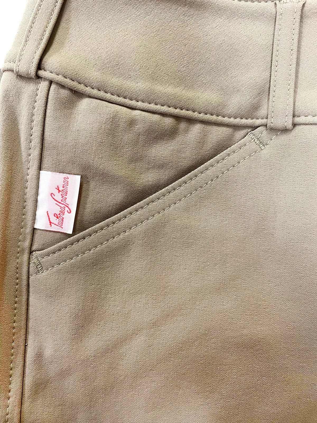 Tailored Sportsman Girls Low Rise Front Zip Boot Sock Breech 6 Tailored Sportsman Girls Low Rise Front Zip Boot Sock Breech - Image 4