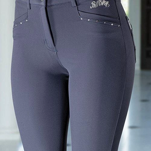 Horze Women's Olivia Knee Patch Breeches - Silicone Grip 5 Horze Women's Olivia Knee Patch Breeches - Silicone Grip - Image 3