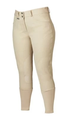 Dublin Active Shapely Ladies Euro Seat Front Zip Breeches