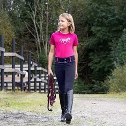 Horze Kid's Abbie T-shirt - Crystals -Equestrian Clothing Store c4b6de71 029d 4c04 a040 d8e9aeff6270