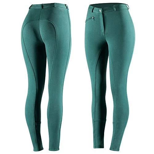 Horze Women's Active Full Seat Breeches - Silicone Grip 15 Horze Women's Active Full Seat Breeches - Silicone Grip - Image 13