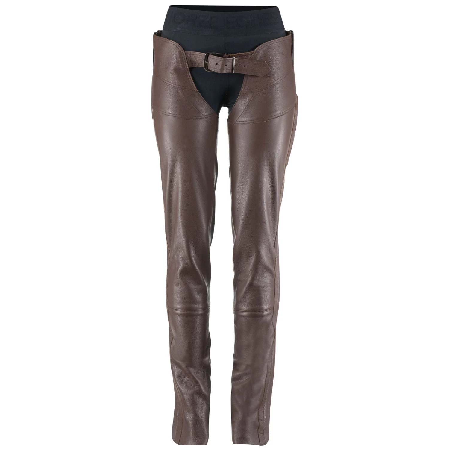 Horze Blake Leather Full Chaps 6 Horze Blake Leather Full Chaps - Image 4