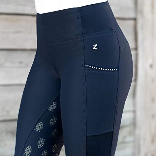 Horze Leah Women's UV Pro Riding Tights 15 Horze Leah Women's UV Pro Riding Tights - Image 13