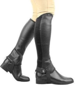 Saxon Equileather Adults Half Chaps