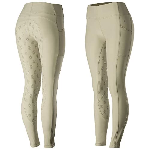 Horze Leah Women's UV Pro Riding Tights 5 Horze Leah Women's UV Pro Riding Tights - Image 3