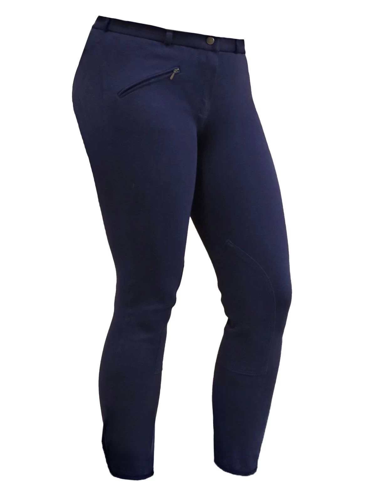 BasEQ Amy Women's Self Knee Patch Classic Equestrian Riding Breeches 17 BasEQ Amy Women's Self Knee Patch Classic Equestrian Riding Breeches - Image 15